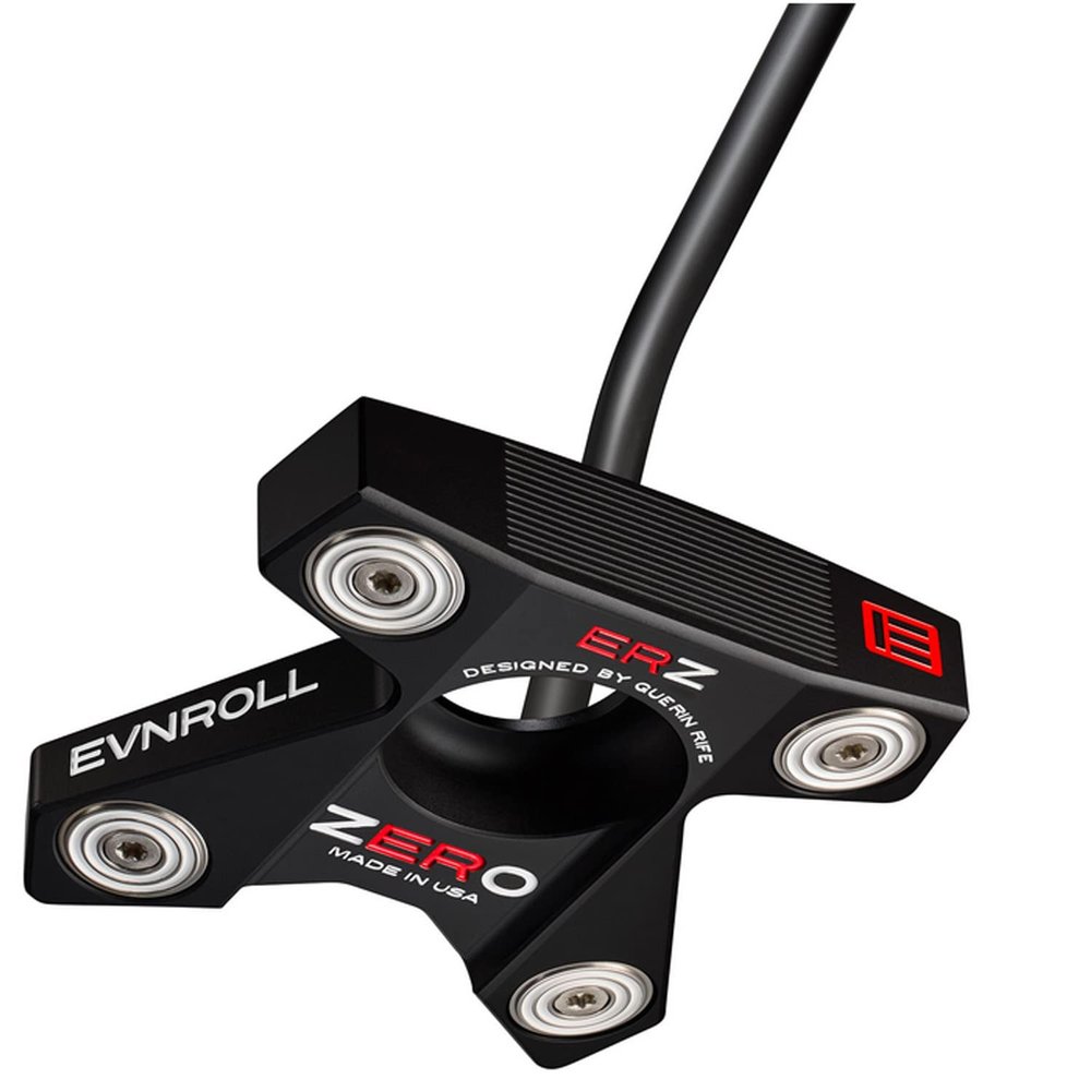2022 Evnroll ER Zero Black Gravity Balanced Mallet Putter RH Mallet 35 Gravity Zero