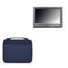 BoxWave Case Compatible with Avinair AV-FPV-819W - Hard Shell Briefcase, Slim Messenger Bag Briefcase Cover Side Pockets - Navy view 1