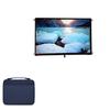 BoxWave Case Compatible with Mimo UM-1080-OF - Hard Shell Briefcase, Slim Messenger Bag Briefcase Cover Side Pockets - Navy view 1