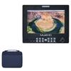 BoxWave Case Compatible with MustHD M703S - Hard Shell Briefcase, Slim Messenger Bag Briefcase Cover Side Pockets - Navy view 1