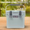 CAMP-ZERO 12L-12.6 Quart Portable Hard Cooler Ice Chest, Perfect for Drinks, Lunch, Beach, Picnics, Boating, Camping and Travel with 2 Molded-in Cup Holders and Folding Aluminum Handle view 4