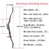 62 ILF Recurve Bow Set, 30-60LBS American Hunting Bow with Gordon Limbs for Adult Outdoor Hunting Archery Competition Athletic, Right Hand Bow (50, Only Bow) view 2