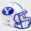 Brigham Young Cougars White Riddell Speed Mini Football Helmet view 1