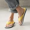 Beach Sandals Flip-Flops Men's Summer Flat Home Slipper Shoes Shoes Breathable Bunny Slippers Men Size 13 (Yellow, 8.5) view 4