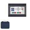 BoxWave Case Compatible with Maple Systems HMI5070LB - Hard Shell Briefcase, Slim Messenger Bag Briefcase Cover Side Pockets - Navy view 1