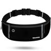 RDMODO Running Belt for Men, Fanny Pack for Women, Waterproof Phone Holder for Running Workout Plus Size Adjustable Running Waist Belt Bag for iPhone 16 15 14 13 Pro Max Samsung Galaxy Note Pure Black view 1
