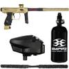 Action Village SP Shocker AMP Electronic Core Paintball Gun Package Kit (Gold/Black) view 1