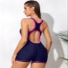 beautyin Womens Boyleg Competition Swimsuit Team Bathing Suit One Piece Pink view 2