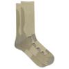 Merrell Unisex Mens And Women's Cushion Socks - Coolmax Moisture Management Arch Support Moab Hiking Midweight Crew, Oatmeal, Small-Medium US view 3
