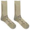 Merrell Unisex Mens And Women's Cushion Socks - Coolmax Moisture Management Arch Support Moab Hiking Midweight Crew, Oatmeal, Small-Medium US view 4