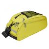 MOSISO Bike Rack Bag, Waterproof Bicycle Trunk Pannier Rear Seat Pouch Cycling Bike Carrier Backseat Storage Luggage Saddle Shoulder Bag, Yellow view 1