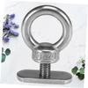 BESPORTBLE 3pcs Stainless Steel Kayak Lifting Hook Track Mount Tie Downs Kayak Accessories for view 4
