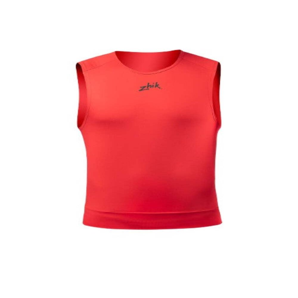 Zhik Unisex Event Vest Top - Red - Easy Stretch - 240gsm with Added Elastane Fibre for Stretch and Shape Retention