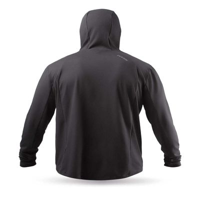 Zhik Mens Motion Long Sleeve Hooded Top - Anthracrite - Easy Stretch Breathable Quick Dry - Size - L