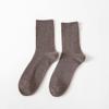 Hidden Piece Men's Classic Casual Cotton Socks - 5 Pairs in Black, White, Dark Grey, Light Grey, Brown (CMAXISNCS15) view 4