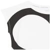 Calvin Klein Girls' Short Sleeve Active Legacy Logo T-shirt, White Explode, 16 view 2