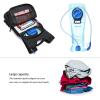 MOSISO Tactical Hydration Pack Backpack, Military Daypack Water Backpack Rucksack Bladder Bag with 3L Water Bladder&Elastic Cord Strap for Outdoor Sports,Hiking,Climbing,Running,Cycling,Biking, Black view 3