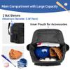 DSLEAF Baseball Backpack with 2 Bat Sleeves, Softball Bag with Vented Shoe Space and Multi Pockets for Adults (Patent Design) view 2