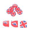BESPORTBLE 6pcs Tennis Racket Shock Absorber British Flag Tennis Vibration Dampener Kids Tennis Racket Tennis Racket Shocking Absorber Tennis Gifts Shackets Scorer Shock Absorbers view 4