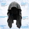Sukeen Cooling Hoodie Towel, Cooling Towels for Neck and Face, Absorbent Quick Drying Cooling Head Towel Neck Wraps UV Protection for Sport Camping Workout Cycling view 2