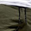 Men's Elastic Waist Cargo Shorts Casual Relaxed Fit Multi Pockets Short Lightweight Outdoor Military Short Pants (ArmyGreen,3X-Large) view 4