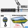 Diyife Bike Mirror 1 Pair, [New Version] HD Wide Angle Large Handlebar Rearview Mirror, Blast-Resistant 360Adjustable Bicycle Rear View Mirror Accessories for Ebike Mountain Road Bike view 2