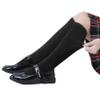 Century Star Black Toddler Soccer Socks Cotton Long Socks for Kids Boys Girls Baseball Socks 1 Pair Black One Size view 2