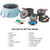 Bulin 37PCS Camping Cookware Mess Kit with Bulin Camping Gas Stove 3800W view 2