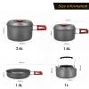 Bulin 37PCS Camping Cookware Mess Kit with Bulin Camping Gas Stove 3800W view 4