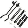 Amdieu Bicycle Cargo Racks,60kg Aluminum Alloy MTB Road Bike Rack Carrier Rear Luggage Universal Cycling Shelf Bracket for V-Brake Bicycle Carrier Rack (Color : Black, Size : 15.4 * 5.5in) view 4