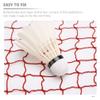 BESPORTBLE Portable Badminton Net Lightweight Nylon Wear-Resist Sports Net for Easy Setup for Use Includes Carry Bag for Convenient Transport view 2