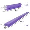 JupiterForce 9ft Folding Balance Beam Folding Gymnastic Beam Extra Firm Foam Anti-Slip Bottom Floor Equipment Easy to Store&Carry for Home Training, Exercise, Kids, Adult (9 Feet) view 3
