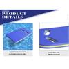 Swimming Kickboard, Swim Exercise Training Board for Adults Kids Toddlers, Swim Aid Float Kickboard Swimming Training Equipment with Handle, EVA Foam (Blue) view 4
