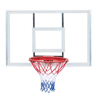 Basketball Rim Wall Mounted Pc Basketball Hoop, Home School Playground Wall Basketball Hoop, Suitable for Adults and Teenagers (Size : 121X81CM)