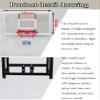 Basketball Rim Wall Mounted Pc Basketball Hoop, Home School Playground Wall Basketball Hoop, Suitable for Adults and Teenagers (Size : 121X81CM) view 4
