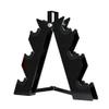 Dumbbell Rack 3 Tier, Portable Foldable Weight Rack for Dumbbells Small, Heavy Duty Steel Stand for Men and Women Home Gym Workout