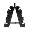 Dumbbell Rack 3 Tier, Portable Foldable Weight Rack for Dumbbells Small, Heavy Duty Steel Stand for Men and Women Home Gym Workout view 2