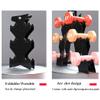 Dumbbell Rack 3 Tier, Portable Foldable Weight Rack for Dumbbells Small, Heavy Duty Steel Stand for Men and Women Home Gym Workout view 4