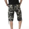 Maiyifu-GJ Men Relaxed Fit Camo Cargo Shorts Camouflage Multi Pockets Outdoor Short Pants Lightweight Loose Military Short (White,48) view 3