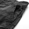 Maiyifu-GJ Men's Cotton Twill Multi Pockets Shorts Lightweight Relaxed Fit Cargo Short Casual Outdoor Military Short Pants (Black,31) view 4