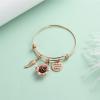 Yinplsmemory Cremation Jewelry Flower Urn Bracelet for Ashes for Women Sister Memorial Expandable Ashes Keepsake Bangle Bracelet view 3