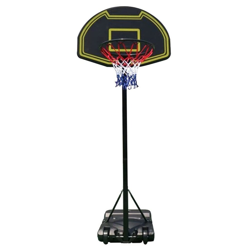 Portable Kids Basketball Hoop Adjustable Height 155-205cm, Indoor and Outdoor Basketball Game Equipment