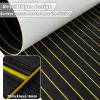 HZCHIONE Boat Flooring EVA Foam Boat Floor Boat Decking Faux Teak Marine Carpet Self-Adhesive Non-Slip for Swim Platform Jon Boat Motorboat RV Yacht Kayak Pontoon 94x16'' view 3