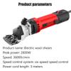 DYK&NX Electric Sheep Shearing Clipper, Sheep Shears Machine with 6 Speed, Blade Tightness Adjustment, for Shaving Fur Wool in Sheep, Goats, Cattle, Farm Livestock (Color : 9 Tooth Straight Knife) view 2
