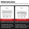 DYK&NX Electric Sheep Shearing Clipper, Sheep Shears Machine with 6 Speed, Blade Tightness Adjustment, for Shaving Fur Wool in Sheep, Goats, Cattle, Farm Livestock (Color : 9 Tooth Straight Knife) view 4
