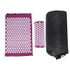 GLOGLOW Gymnasium Exercise Mats, Acupressure Mat Pillow Set Massage Yoga Pad Mat with Carry Bag() view 1