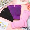 Hungdao 3 Pairs Volleyball Knee Pads for Kids Soft Breathable Brace Non Slip Padded Sponge Knee Support for Girls Boys Dance, Football, Skating, Running, Youth Sports(Small,Pink, Purple, Black) view 3