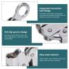 HERCHR Safety Rope Grab, Fall Protection Alloy Steel Self-Locking Protection 6 KN Ascender Riser for Construction Tree Arborist Aerial Work Climbing Mountaineering Gear Belay Device for Rope 11-16mm view 3