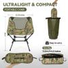 MARCHWAY Ultralight Folding Camping Chair, Heavy Duty Portable Compact for Outdoor Camp, Travel, Beach, Picnic, Festival, Hiking, Lightweight Backpacking (Camo) view 3