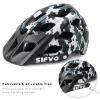 SIFVO Kids Bike Helmet for Boys and Girls Ages 8-14 Adjustable Youth Helmet with Detachable Visor Lightweight, Safe & Stylish Cycling Bicycle Helmets for Kids 54-57cm view 2